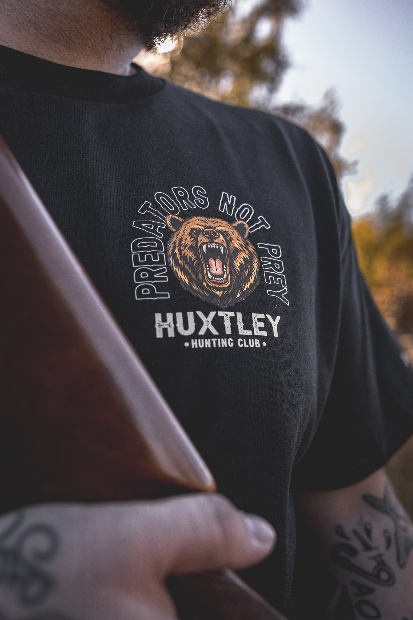 
                  
                    HX-891 "Predators not prey" Tee
                  
                