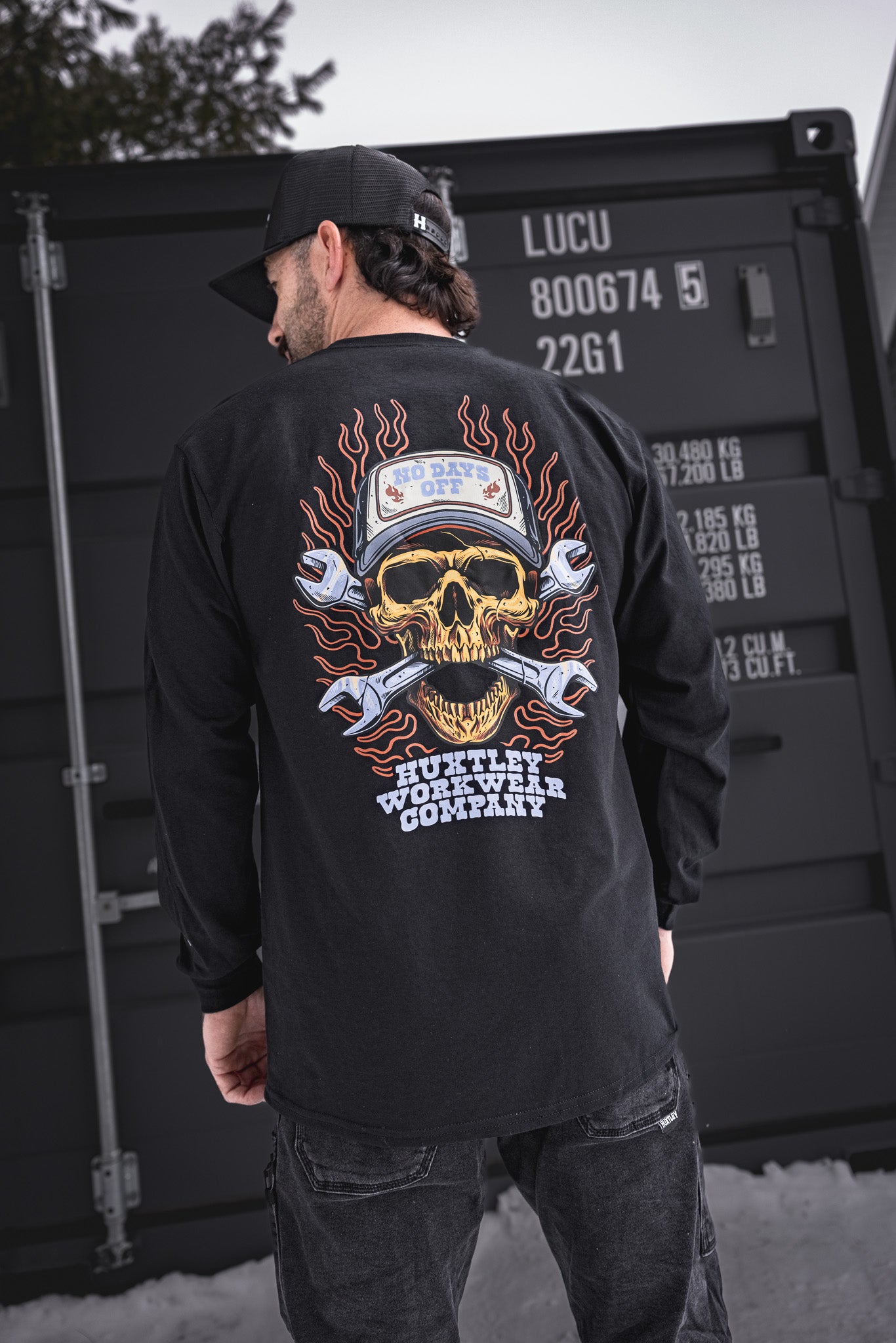 
                  
                    HX-226 "No Days Off" L/S Tee
                  
                