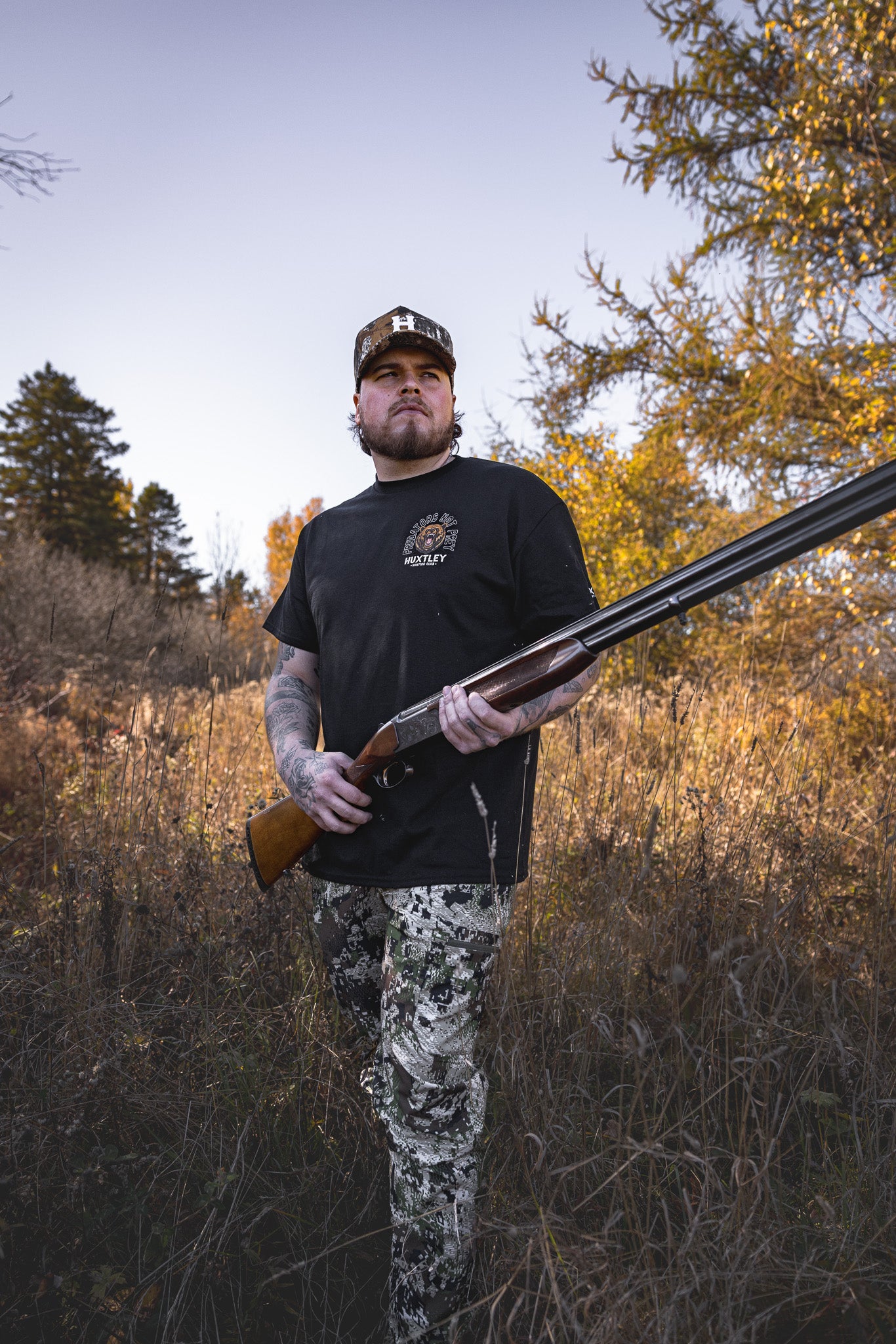 
                  
                    HX-891 "Predators not prey" Tee
                  
                