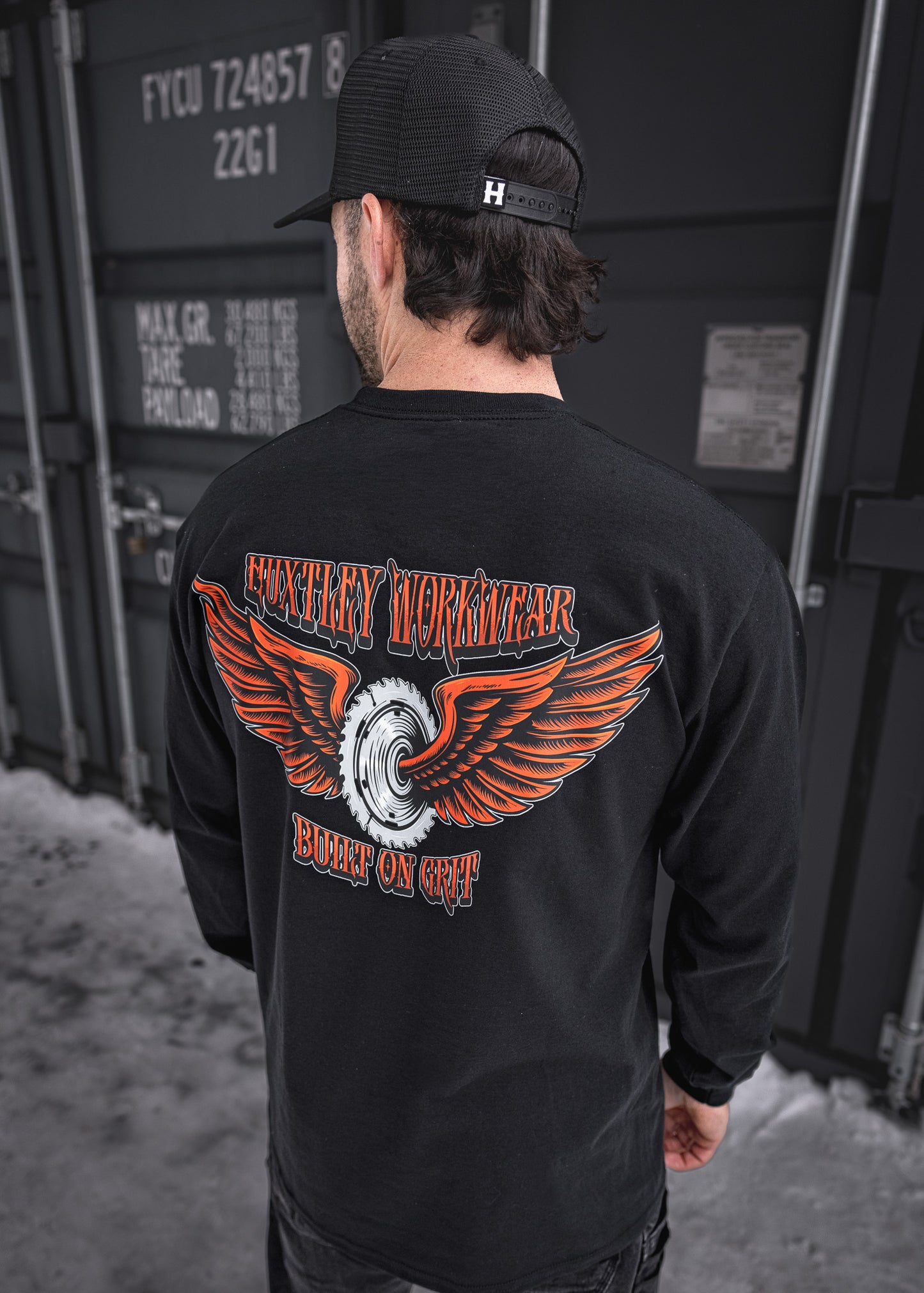 
                  
                    HX-226 "Built On Grit" L/S Tee
                  
                