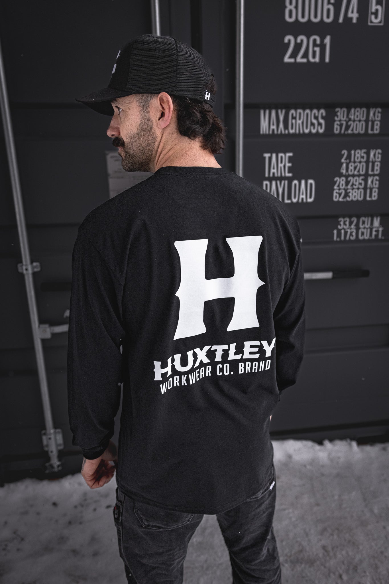 
                  
                    HX-226 "Full Print" L/S Tee Black/ White
                  
                