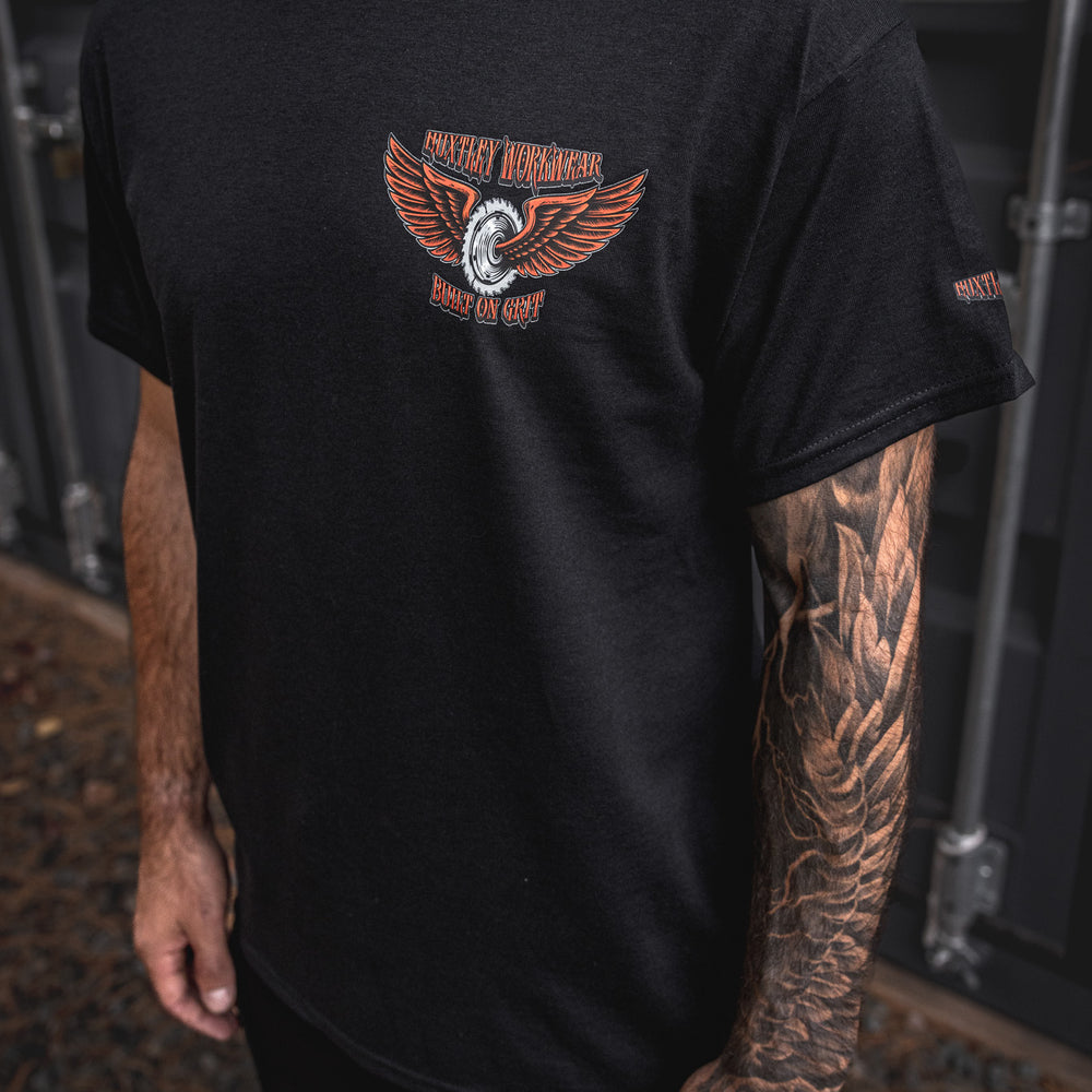 
                  
                    HX-891 "Built On Grit" Tee
                  
                