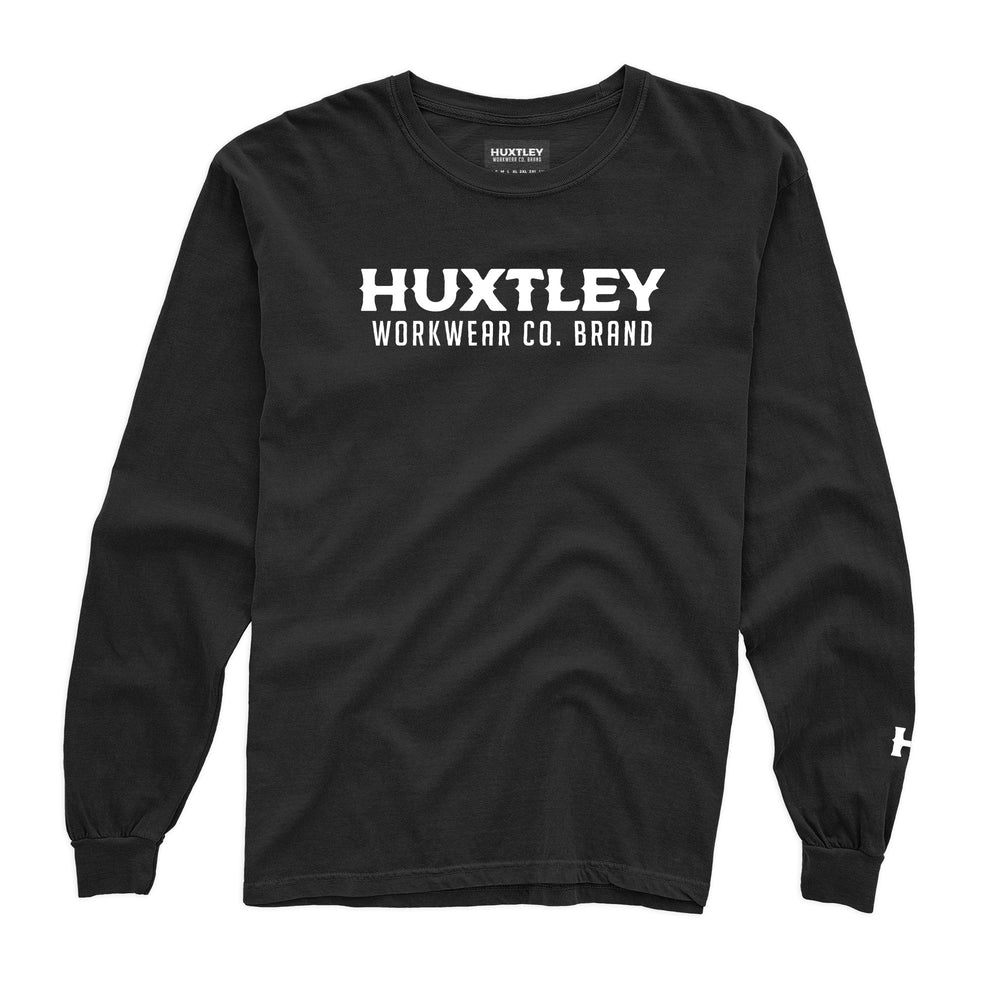 HX-226 L/S Tee Black/ White