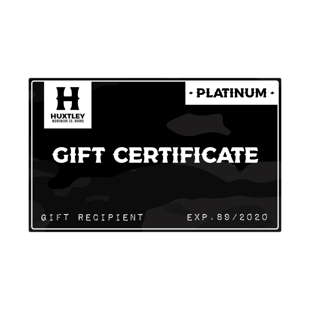 Huxtley Gift Certificate