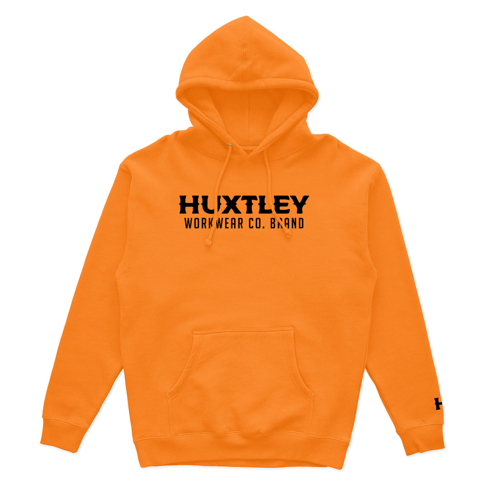 HX-717 Heavyweight Hoodie Hi-Viz Orange