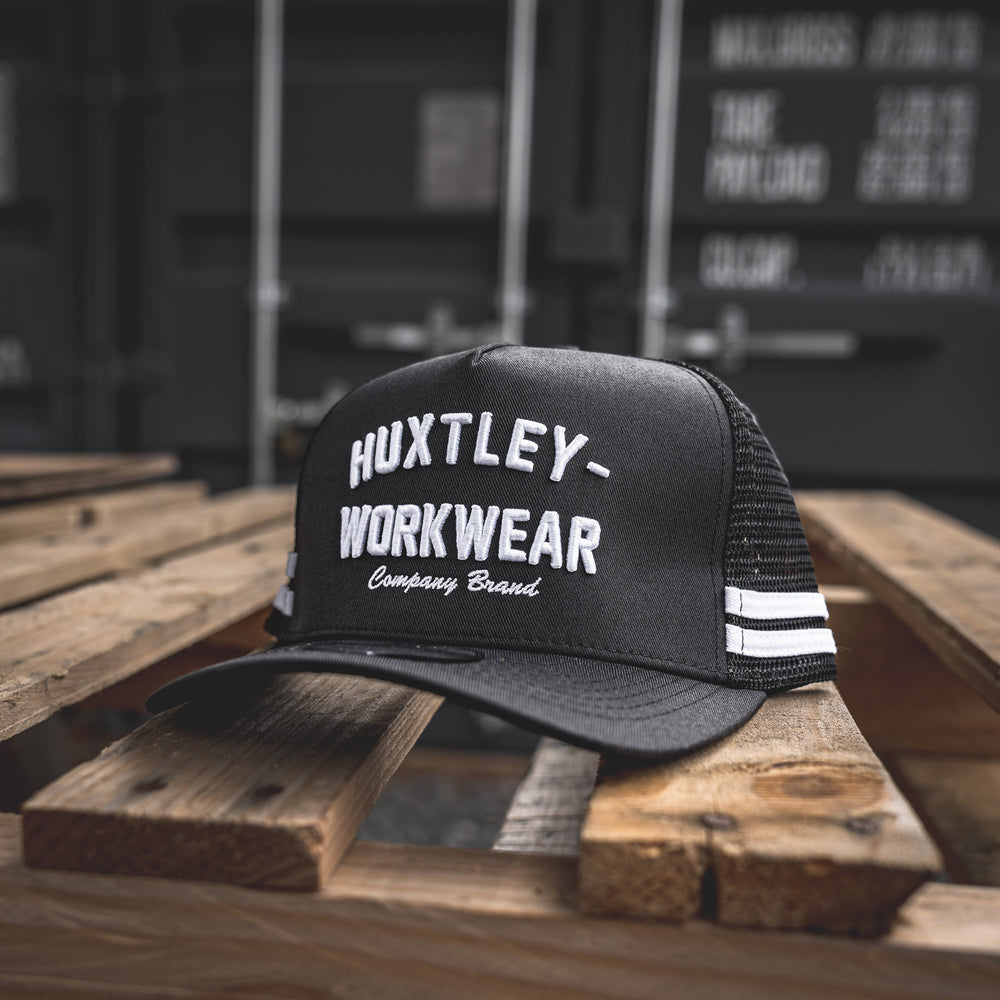 The Throwback cap from Huxtley features retro-style 