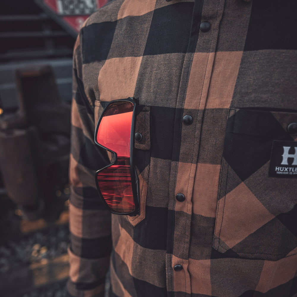 
                  
                    HD-57 Flex Flannel Whiskey/ Black
                  
                