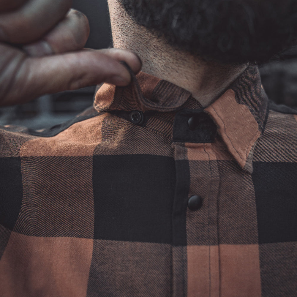 
                  
                    HD-57 Flex Flannel Whiskey/ Black
                  
                