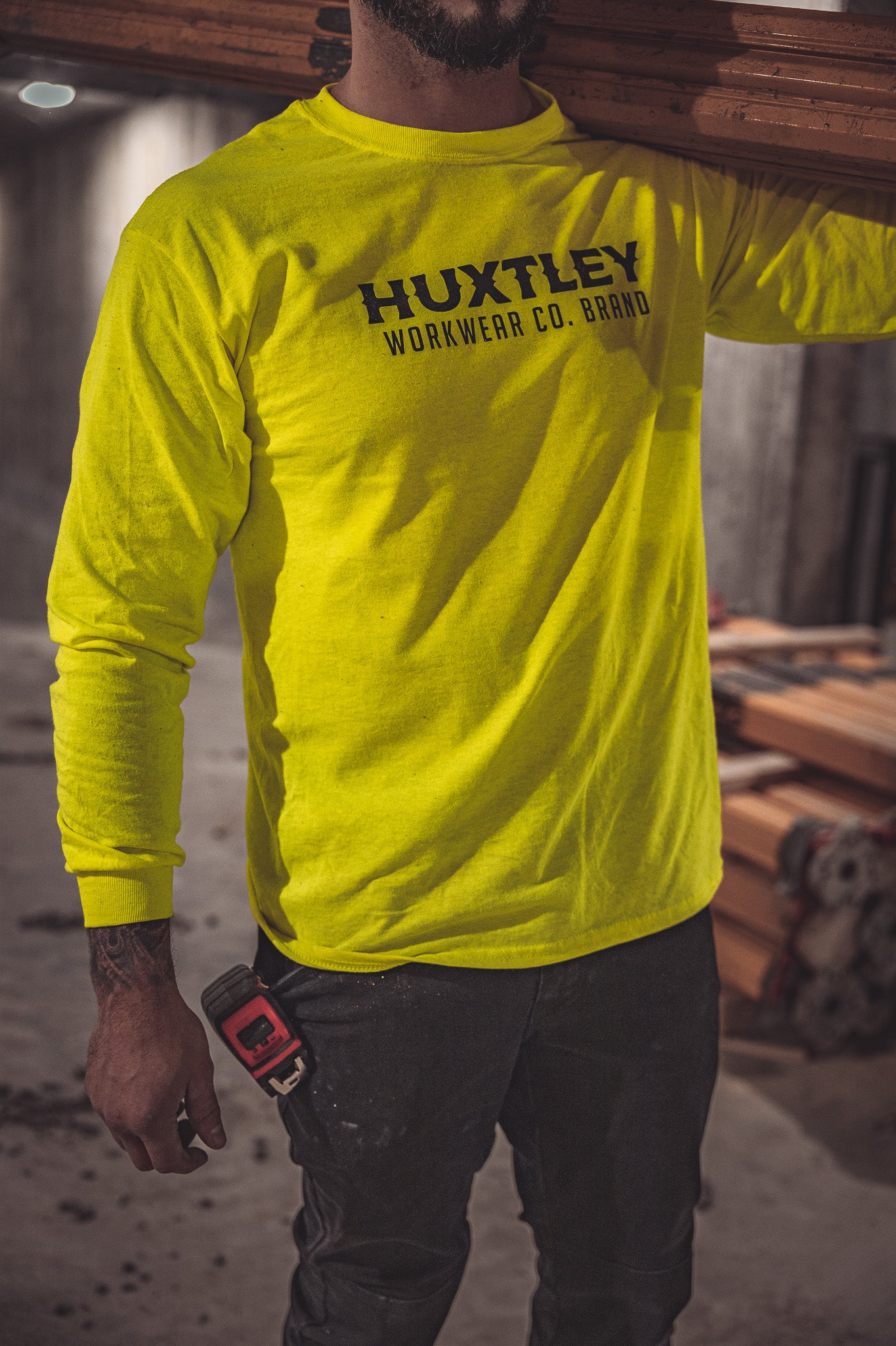 
                  
                    HX-226 L/S Tee Hi-Viz Green
                  
                