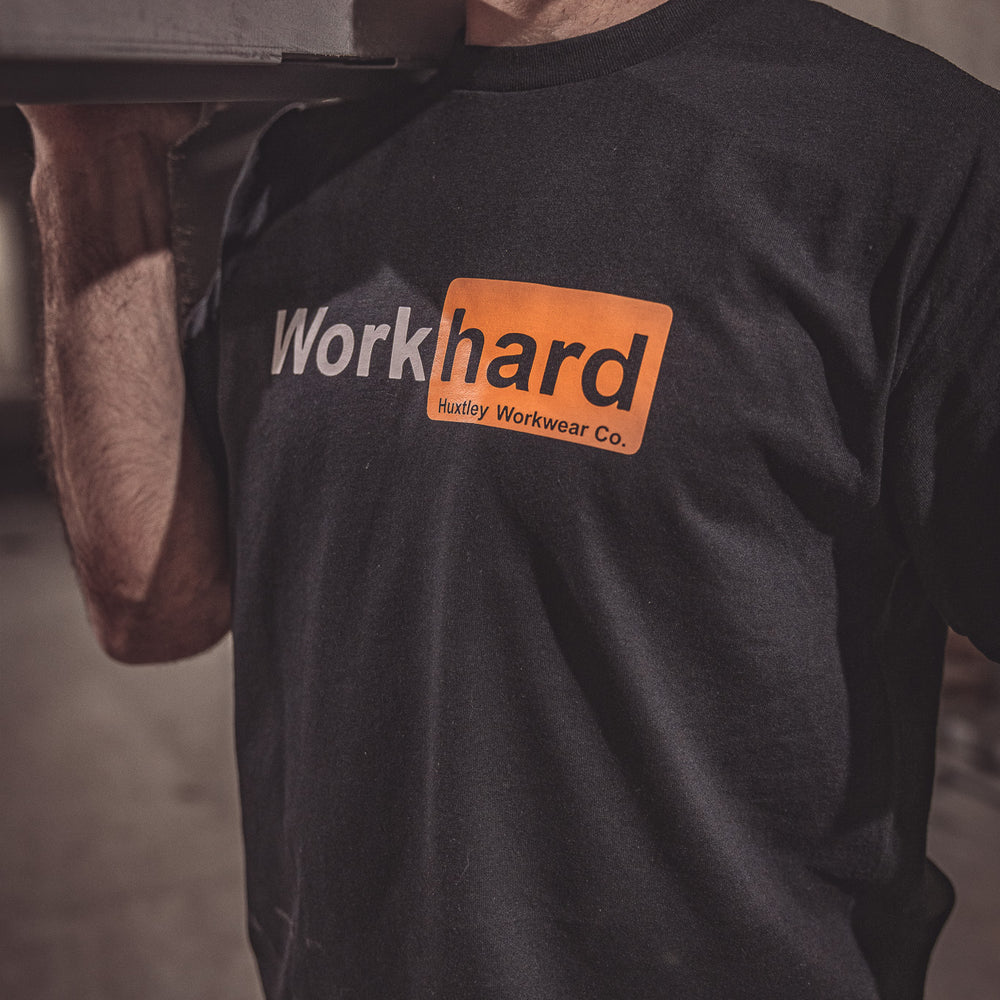 
                  
                    HX-891 "Work Hard" Tee
                  
                