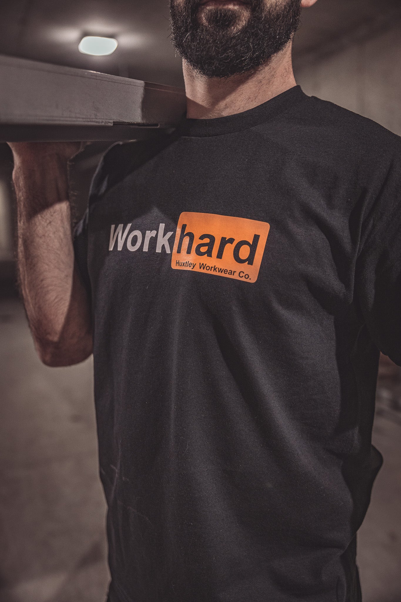 
                  
                    HX-891 "Work Hard" Tee
                  
                