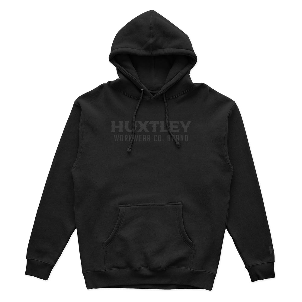 HX-717 Heavyweight Hoodie Blackout