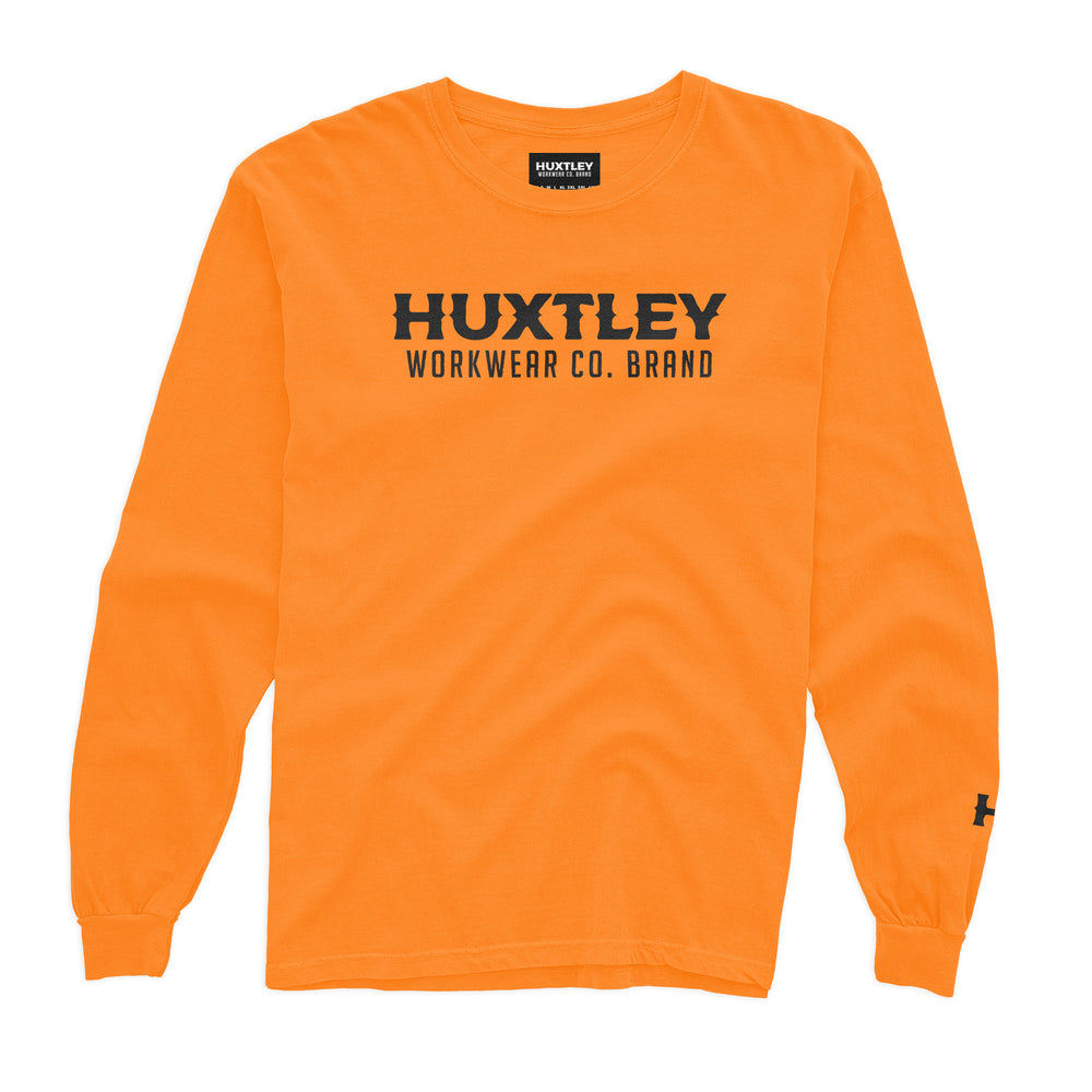 HX-226 L/S Tee Hi-Viz Orange