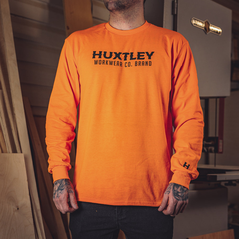 NEW Huk Performance Fishing Orange Long Sleeved Shirt | XXXL